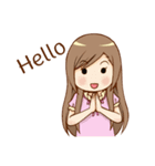 Listening to the Bell Kawaii 1(Eng)（個別スタンプ：7）