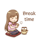 Listening to the Bell Kawaii 1(Eng)（個別スタンプ：11）