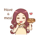 Listening to the Bell Kawaii 1(Eng)（個別スタンプ：13）