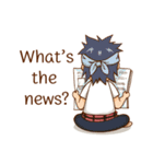 Listening to the Bell Kawaii 1(Eng)（個別スタンプ：18）
