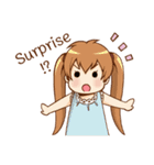 Listening to the Bell Kawaii 1(Eng)（個別スタンプ：19）