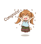 Listening to the Bell Kawaii 1(Eng)（個別スタンプ：20）