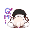 金髪黒ギャルスタンプ（個別スタンプ：4）