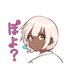 金髪黒ギャルスタンプ（個別スタンプ：8）