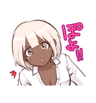 金髪黒ギャルスタンプ（個別スタンプ：9）