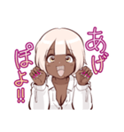 金髪黒ギャルスタンプ（個別スタンプ：14）