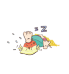 girl and her chick（個別スタンプ：20）