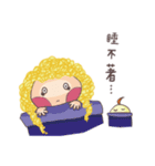girl and her chick（個別スタンプ：22）