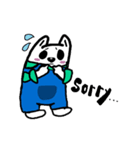 Gallus trousers Bear（個別スタンプ：22）