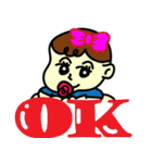Qbaby's fashionable life（個別スタンプ：3）
