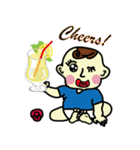 Qbaby's fashionable life（個別スタンプ：14）