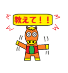 頑張る学生向けスタンプ！ ウマさんの日常（個別スタンプ：11）