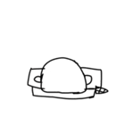 Mochi and pudding（個別スタンプ：4）