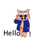 Pig po daily（個別スタンプ：9）