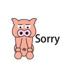 Pig po daily（個別スタンプ：18）