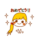 毎日使う挨拶や言葉【日本語版】（個別スタンプ：16）