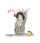 お稽古・レッスンスタンプ♡（個別スタンプ：21）