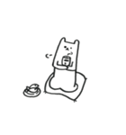 しろくまとさかな（個別スタンプ：27）