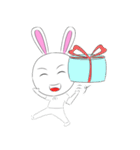 Naughty Rabbit YR（個別スタンプ：3）
