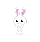 Naughty Rabbit YR（個別スタンプ：7）