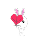 Naughty Rabbit YR（個別スタンプ：34）