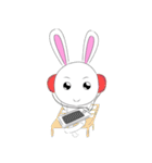Naughty Rabbit YR（個別スタンプ：35）