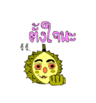 Naughty Durian（個別スタンプ：4）