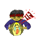Naughty Durian（個別スタンプ：9）