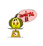 Naughty Durian（個別スタンプ：11）