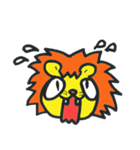 かわいいライオンスタンプ（個別スタンプ：4）
