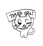 Cute Kitty Cat（個別スタンプ：19）