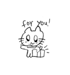 Cute Kitty Cat（個別スタンプ：24）