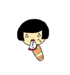 コケシのタケ子（個別スタンプ：8）