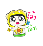 Hi my name is Tamura..^^（個別スタンプ：4）