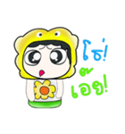 Hi my name is Tamura..^^（個別スタンプ：7）