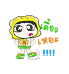 Hi my name is Tamura..^^（個別スタンプ：13）