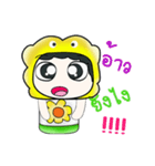 Hi my name is Tamura..^^（個別スタンプ：16）