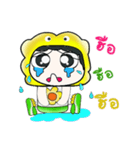 Hi my name is Tamura..^^（個別スタンプ：21）