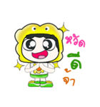 Hi my name is Tamura..^^（個別スタンプ：40）