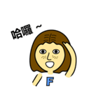 The Girl with Freckles（個別スタンプ：2）