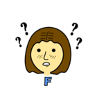 The Girl with Freckles（個別スタンプ：9）