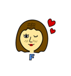 The Girl with Freckles（個別スタンプ：15）