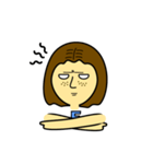 The Girl with Freckles（個別スタンプ：16）