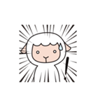 Lazy sheep - CHI dong Z dong（個別スタンプ：5）