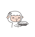 Lazy sheep - CHI dong Z dong（個別スタンプ：6）