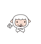Lazy sheep - CHI dong Z dong（個別スタンプ：7）