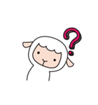 Lazy sheep - CHI dong Z dong（個別スタンプ：9）