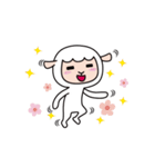 Lazy sheep - CHI dong Z dong（個別スタンプ：11）