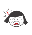 Office ladies rolled eyes 2（個別スタンプ：10）
