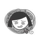 Office ladies rolled eyes 2（個別スタンプ：26）